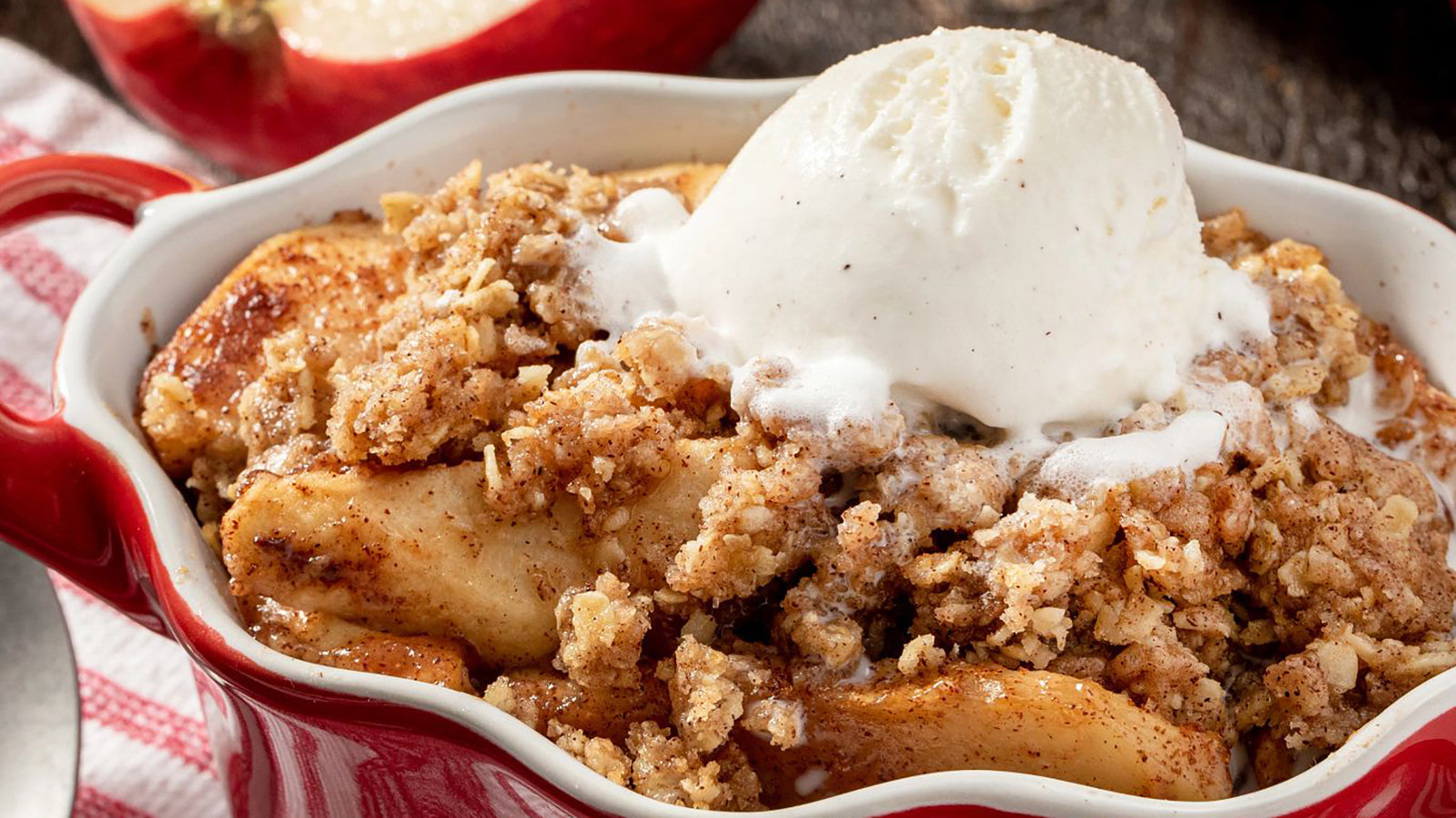 Cinnamon Honey Apple Crisp