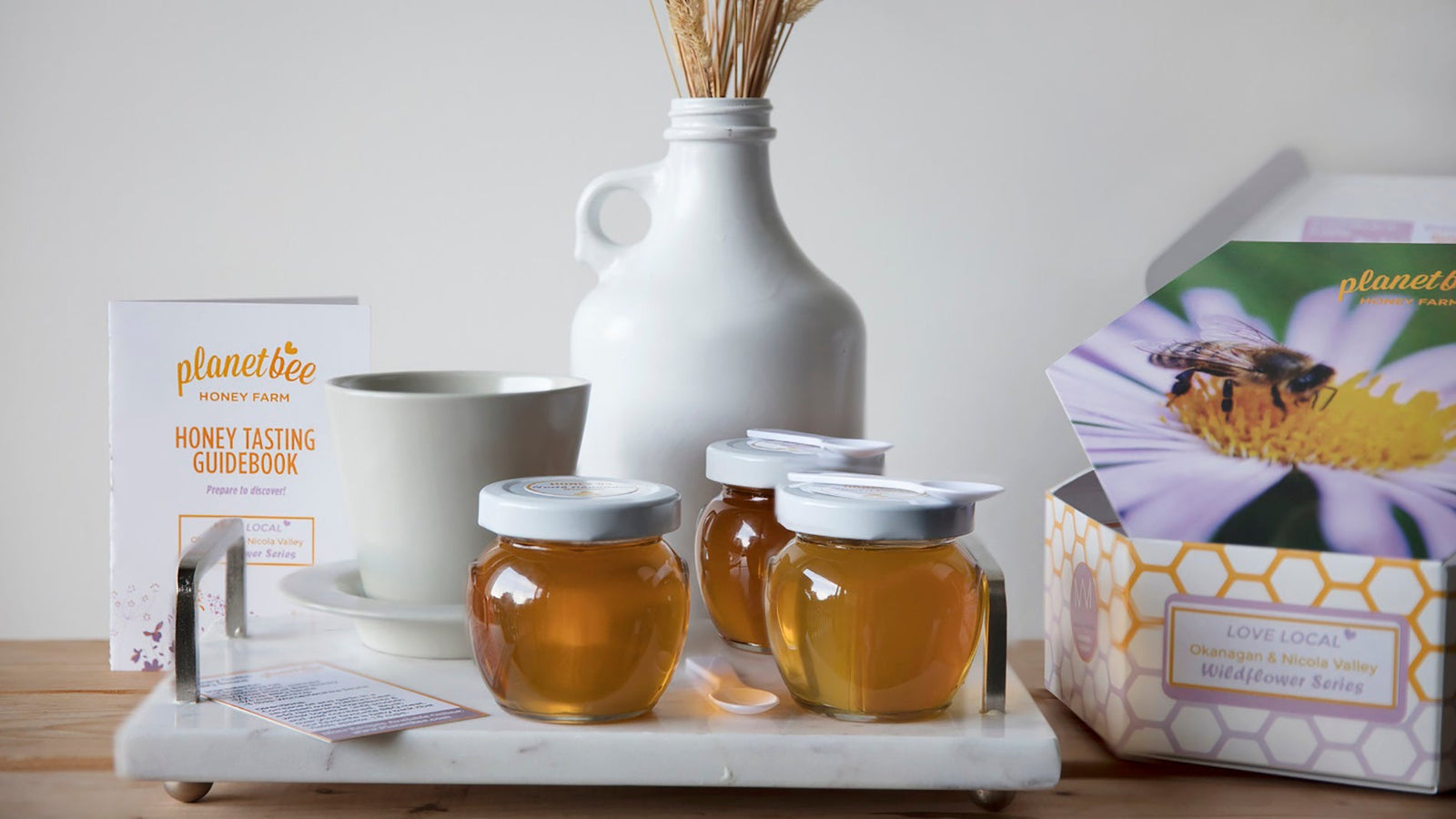 Honey Tasting Flight Okanagan