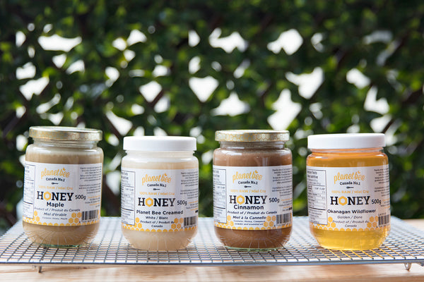 Family Favourite' Honey Bundle - Wildflower, Creamed, Cinnamon