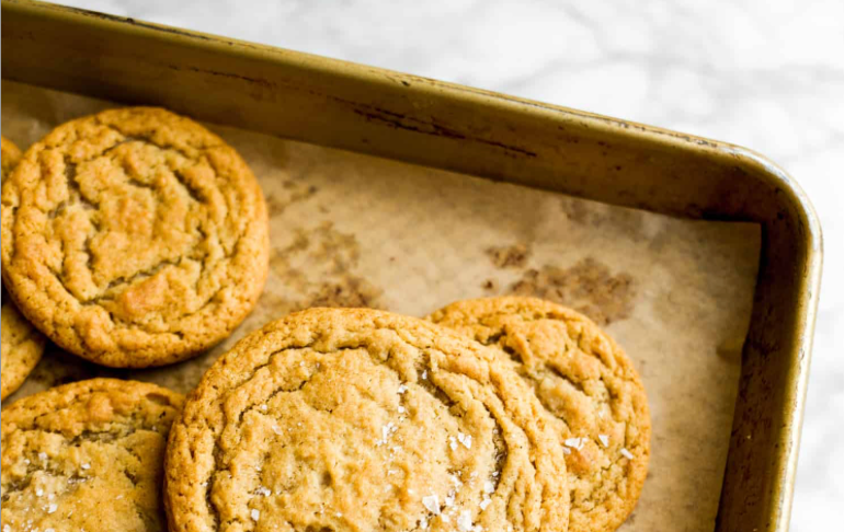 Salted Honey Cinnamon Cookies