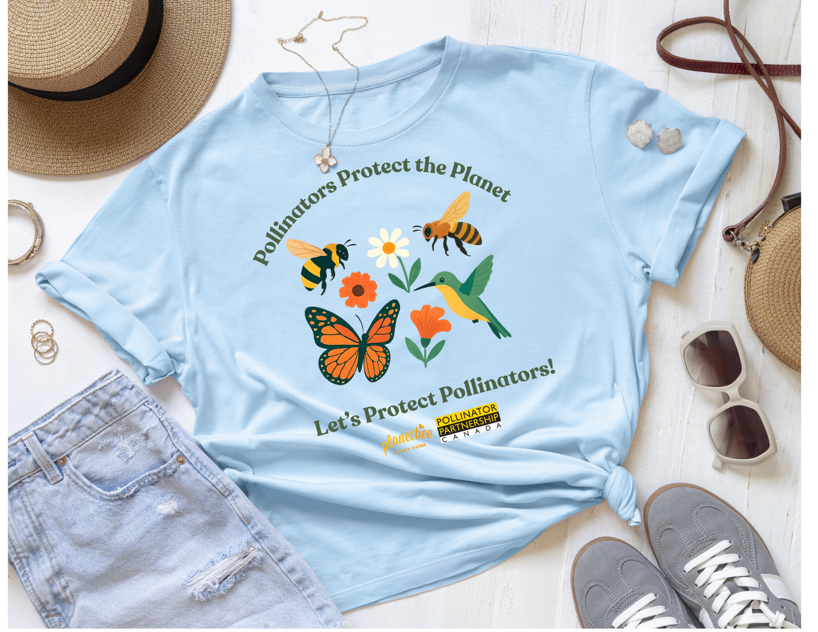 Pollinator T-Shirts for a Great Cause!