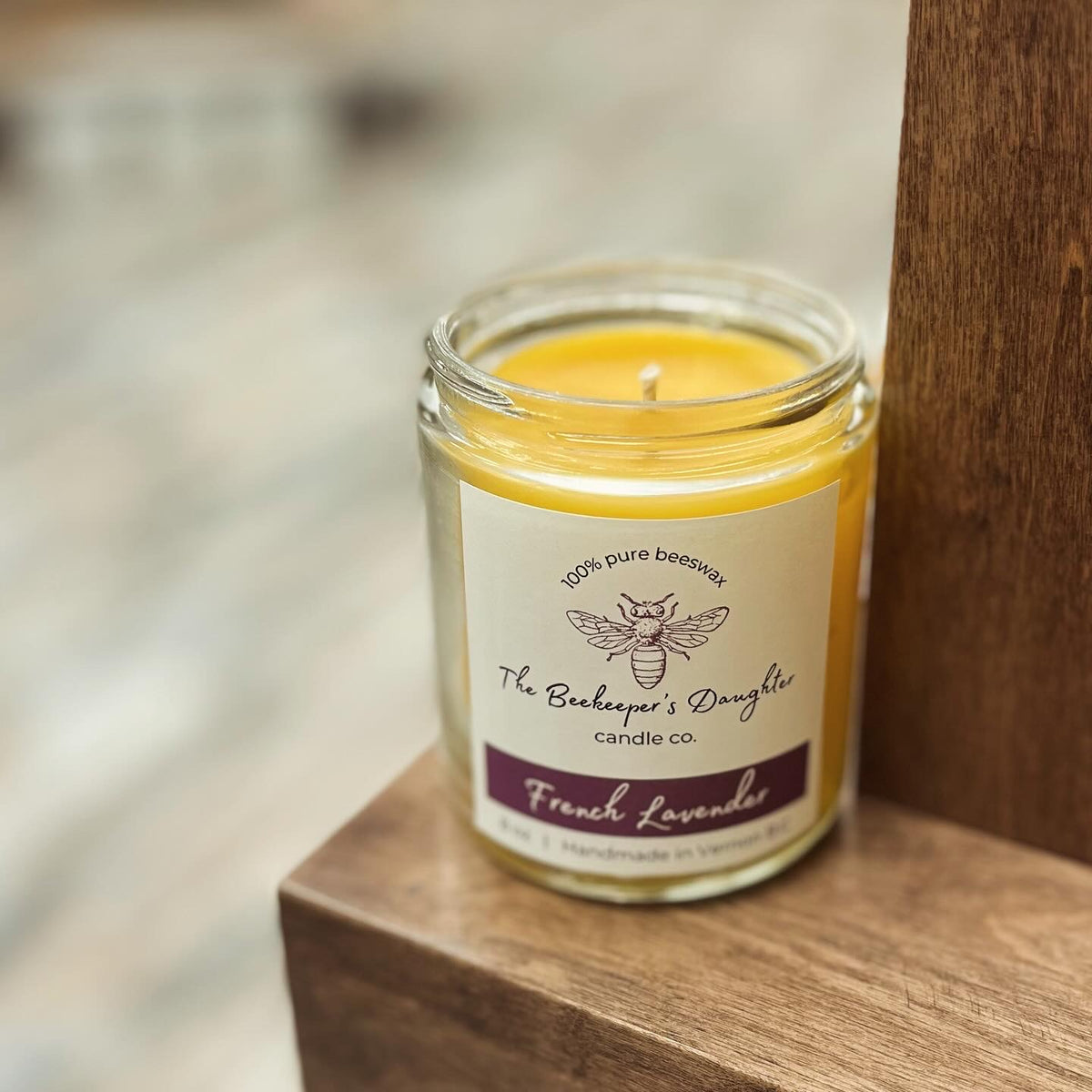 Scented Beeswax Candles - 8 oz. Jars