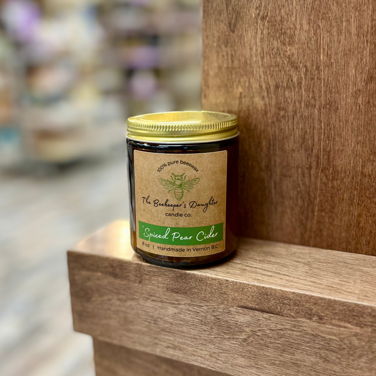 Scented Beeswax Candles - 8 oz. Jars