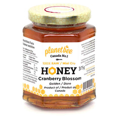 Cranberry Blossom Honey - Raw, Unpasteurized Canadian Honey