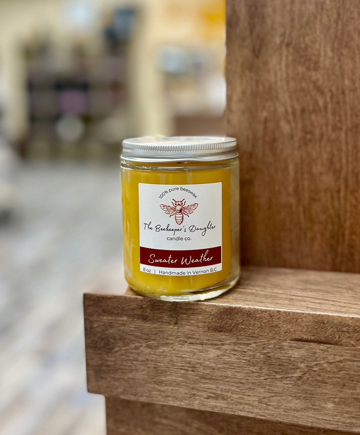 Scented Beeswax Candles - 8 oz. Jars