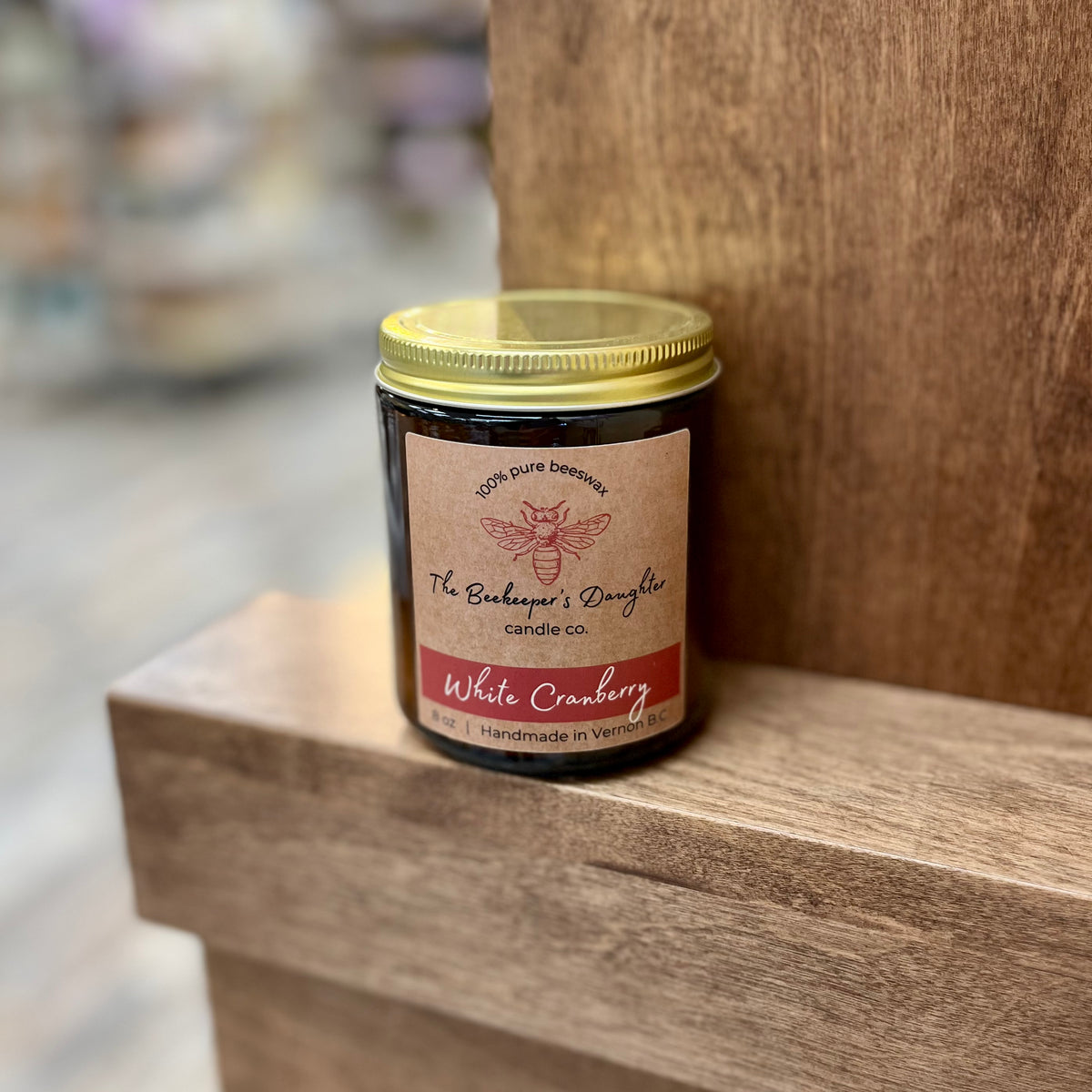 Scented Beeswax Candles - 8 oz. Jars