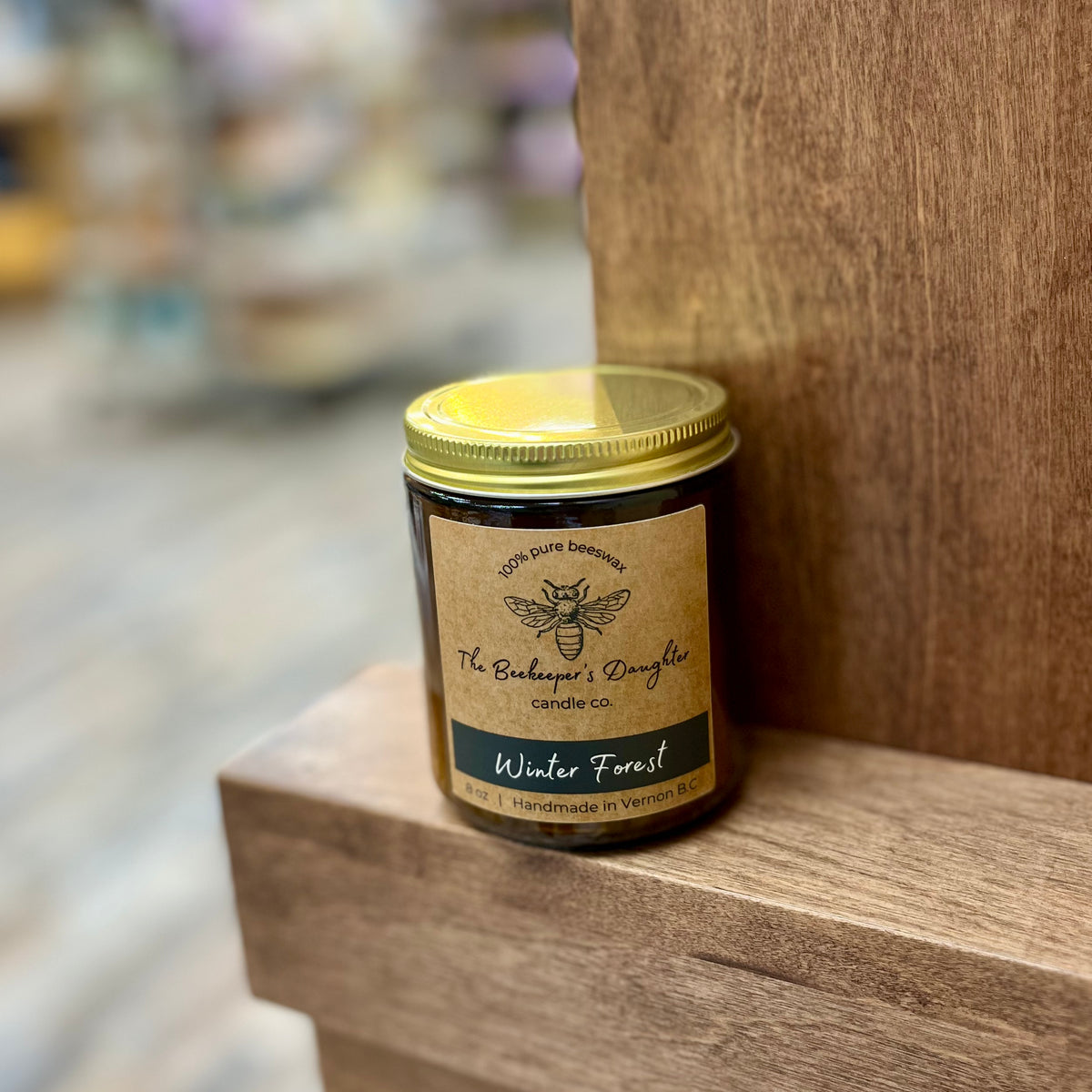 Scented Beeswax Candles - 8 oz. Jars