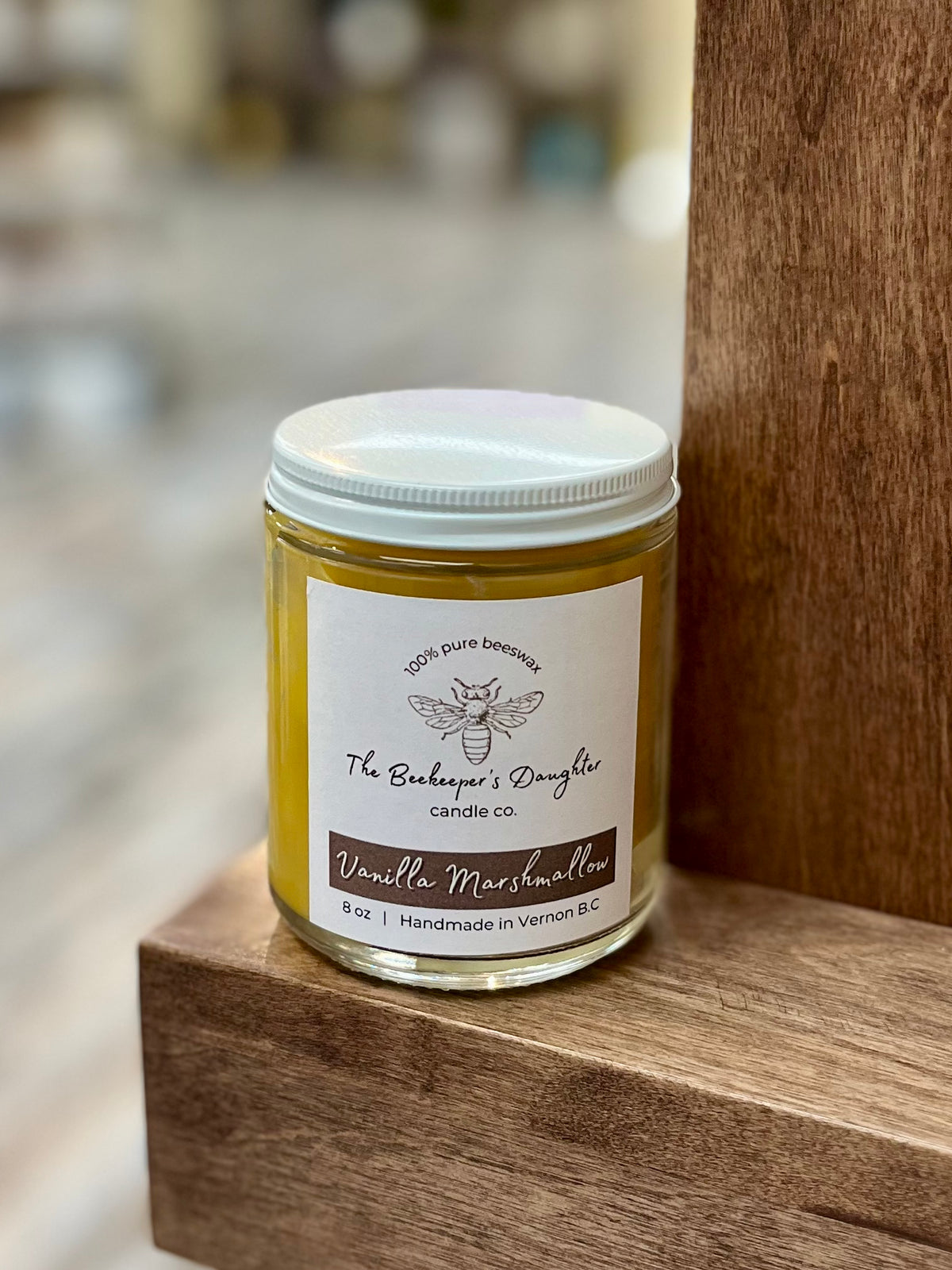 Scented Beeswax Candles - 8 oz. Jars