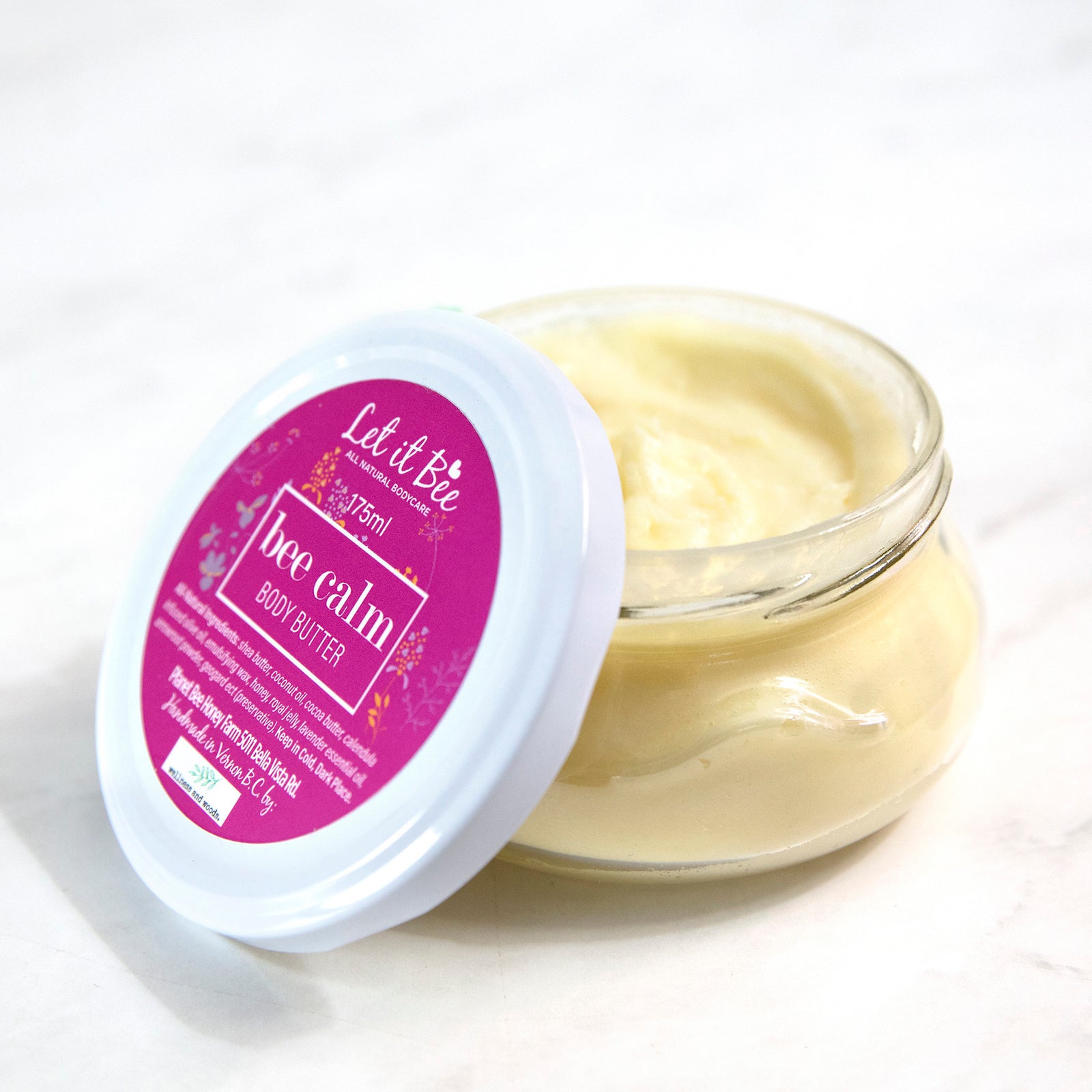 Honey Royal Jelly Body Butter Natural Made in Okanagan 