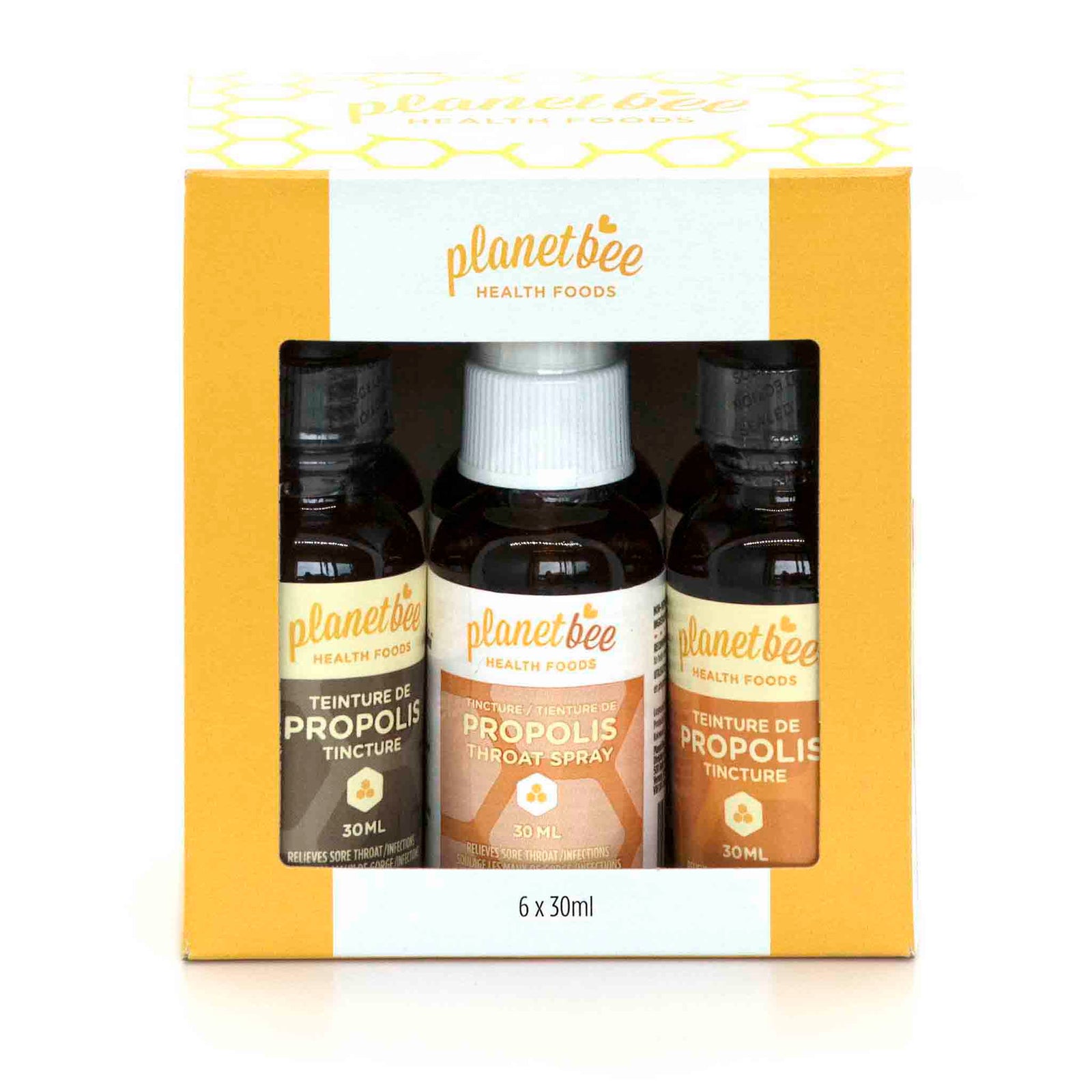 Canada Propolis Throat Spray Drops Pack Multi